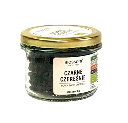 5904310221139 CZEREŚNIE CZARNE BEZGLUTENOWE BIO 125 g - BIOSSOM