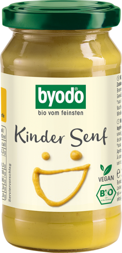 4018462161753 MUSZTARDA DLA DZIECI BEZGLUTENOWA BIO 200 ml - BYODO