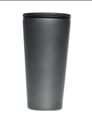 4260595856963 KUBEK SLIDE ZE STALI NIERDZEWNEJ ANTRACYT 420 ml - CHIC-MIC