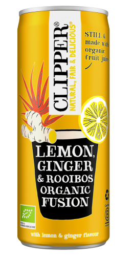 5021991944567 NAPÓJ OWOCOWY Z ROOIBOS O SMAKU IMBIR - CYTRYNA BIO 250 ml - CLIPPER