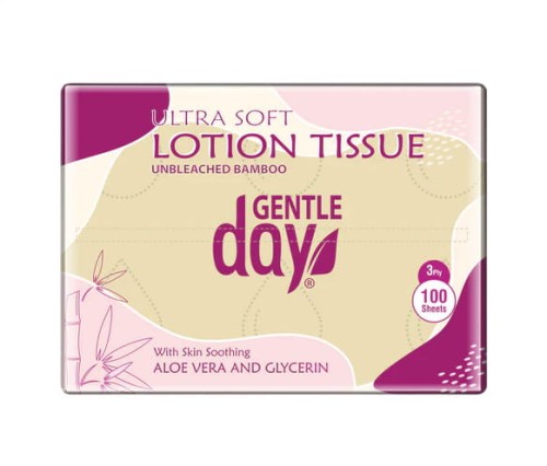 4779030681805 CHUSTECZKI BAMBUSOWE Z ALOESEM I GLICERYNĄ 100 szt. - GENTLE DAY