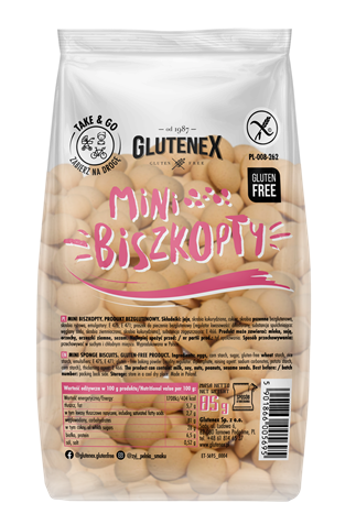 5901866005695 BISZKOPTY MINI BEZGLUTENOWE 85 g - GLUTENEX