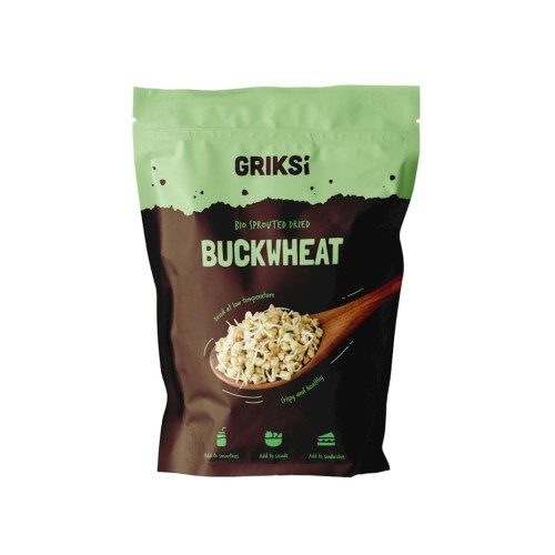 4751040990078 SKIEŁKOWANA GRYKA RAW BEZGLUTENOWA BIO 250 g - GRIKSI