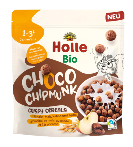 7640230493338 KULKI ZBOŻOWE KAKAOWA WIEWIÓRKA BEZ CUKRU OD 1 ROKU FT BIO 125g HOLLE