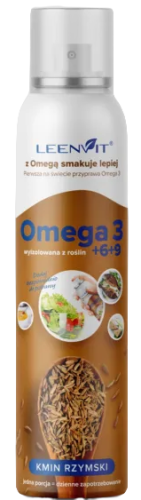 5903041050124 OMEGA 3-6-9 O SMAKU KMINU RZYMSKIEGO W SPRAYU 150 ml - LEENVIT