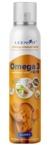 5903041050100 OMEGA 3-6-9 O SMAKU CURRY W SPRAYU 150 ml - LEENVIT
