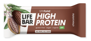 BATON PROTEINOWY Z CZEKOLADĄ RAW BEZ DODATKU CUKRÓW BEZGLUTENOWY BIO 40 g