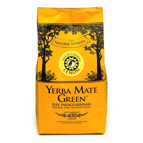 5906395648245 YERBA MATE GREEN LEMON 400 g - MATE GREEN