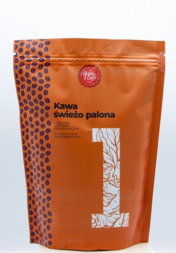 5908239799687 KAWA ZIARNISTA ARABICA/ROBUSTA (NO.1) 250 g - QUBA CAFFE