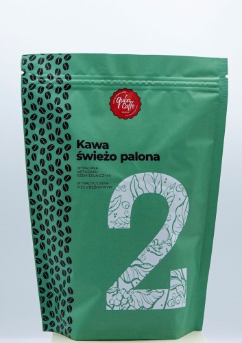5908239799694 KAWA ZIARNISTA ARABICA/ROBUSTA (NO.2) 250 g - QUBA CAFFE
