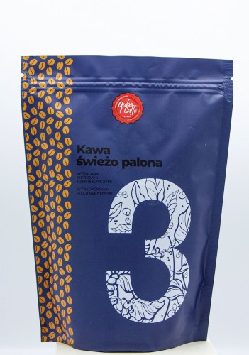 5908239799700 KAWA ZIARNISTA ARABICA/ROBUSTA (NO.3) 250 g - QUBA CAFFE