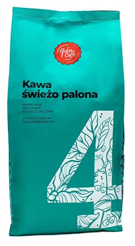 5908239799618 KAWA ZIARNISTA ARABICA/ROBUSTA (NO.4) 1 kg - QUBA CAFFE