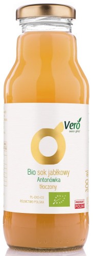 5902596634438 SOK JABŁKOWY ANTONÓWKA NFC BIO 300 ml - VERO