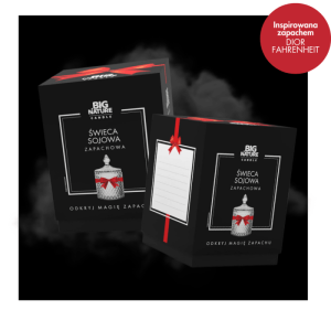 Świeca soj zap. insp. DIOR FAHRENHEIT 485g PREZENT  MIXBRANDS