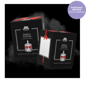 Świeca soj zap. insp. LOLITA LEMPICKA 240g PREZENT  MIXBRANDS