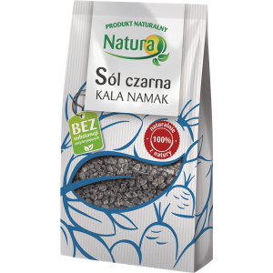 Sól czarna Kala Namak 200g PolBioEco