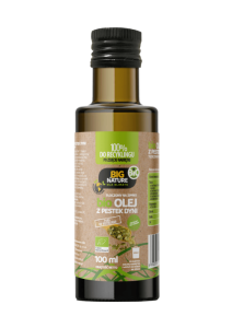 Olej z pestek dyni BIO tłoczony na zimno 100ml  MIXBRANDS