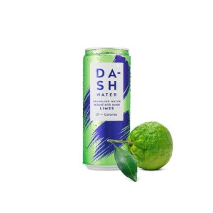 DASH WATER - gazowana LIMONKA 330ml MIXBRANDS