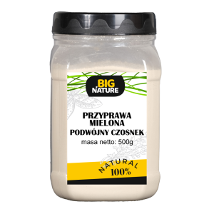 PRZYPRAWA PODWÓJNY CZOSNEK bez soli i chem 500G MIX BRANDS