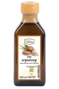 Olej arganowy zimnotłoczony nieoczyszczony 100 ml OLVITA