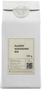 PLASTRY KOKOSOWE BIO 100g THE PLANET
