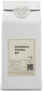 SOCZEWICA ZIELONA BIO 1 kg  THE PLANET