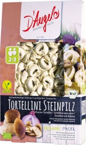 TORTELLINI Z BOROWIKAMI BIO 250g D`ANGELO