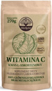 Witamina C z kapusty kwas L-askorbinowy 270 g SKARBY GAI