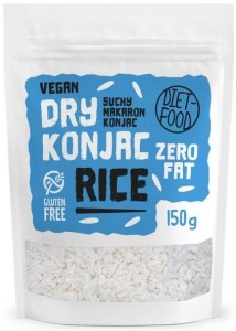 Makaron shirataki konjac ryż suchy 150 g DIET FOOD