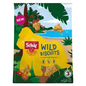 Wild biscuits- ciasteczka BEZGL. 115 g SCHAR