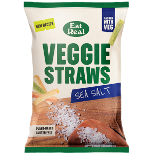 Paluszki warzywne z SOLĄ MORSKĄ bezglutenowe 45g EAT REAL