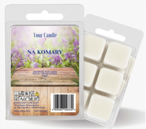 WOSK ZAPACHOWY SOJOWY NA KOMARY (6 x 10 g) 60g YOUR CANDLE