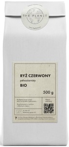 RYŻ CZERWONY PEŁNOZIARNISTY BIO 500g THE PLANET