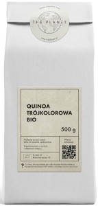 QUINOA TRÓJKOLOROWA BIO 500g THE PLANET