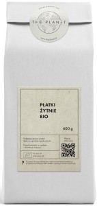 PŁATKI ŻYTNIE BIO 600g THE PLANET