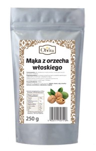 Mąka z orzecha włoskiego PREMIUM 250g OL'VITA