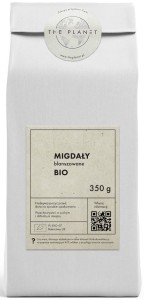 MIGDAŁY BLANSZOWANE BIO 350g THE PLANET
