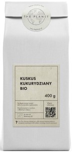 KASZA KUSKUS KUKURYDZIANY BIO 400g THE PLANET