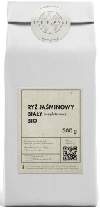 RYŻ JAŚMINOWY BIAŁY BG BIO 500g THE PLANET