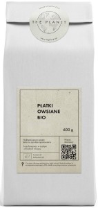 PŁATKI OWSIANE BIO 600g THE PLANET