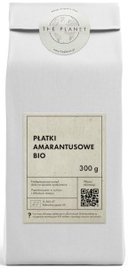 PŁATKI AMARANTUSOWE BIO 300g THE PLANET