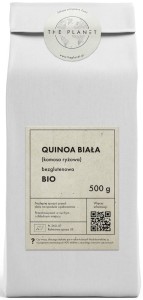 QUINOA BIAŁA (KOMOSA RYŻOWA) BEZGLUTENOWA BIO 500g THE PLANET