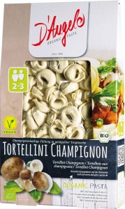 TORTELLINI Z PIECZARKAMI BIO 250g D`ANGELO