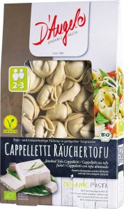 CAPPELLETTI Z WĘDZONYM TOFU BIO 250g D`ANGELO