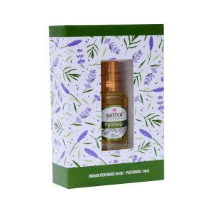 PERFUMY W OLEJKU PACZULA (ROLL-ON) 10 ml  SATTVA (AYURVEDA)