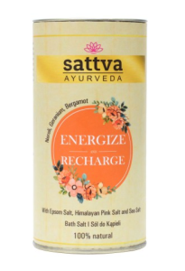 SÓL DO KĄPIELI ŁADOWANIE ENERGII 300g SATTVA (AYURVEDA)