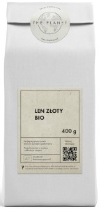 LEN ZŁOTY BIO 400g THE PLANET