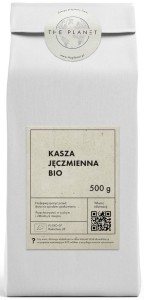 KASZA JĘCZMIENNA BIO 500g THE PLANET