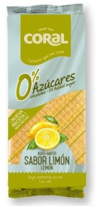 Wafle z kremem cytrynowym bez dodatku cukru 150 g CORAL