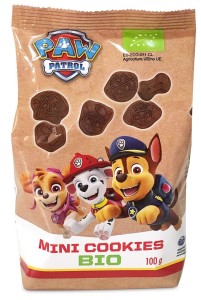 Mini ciastka kakaowe dla dzieci Psi Patrol BIO 100 g ŚWINKA PEPPA